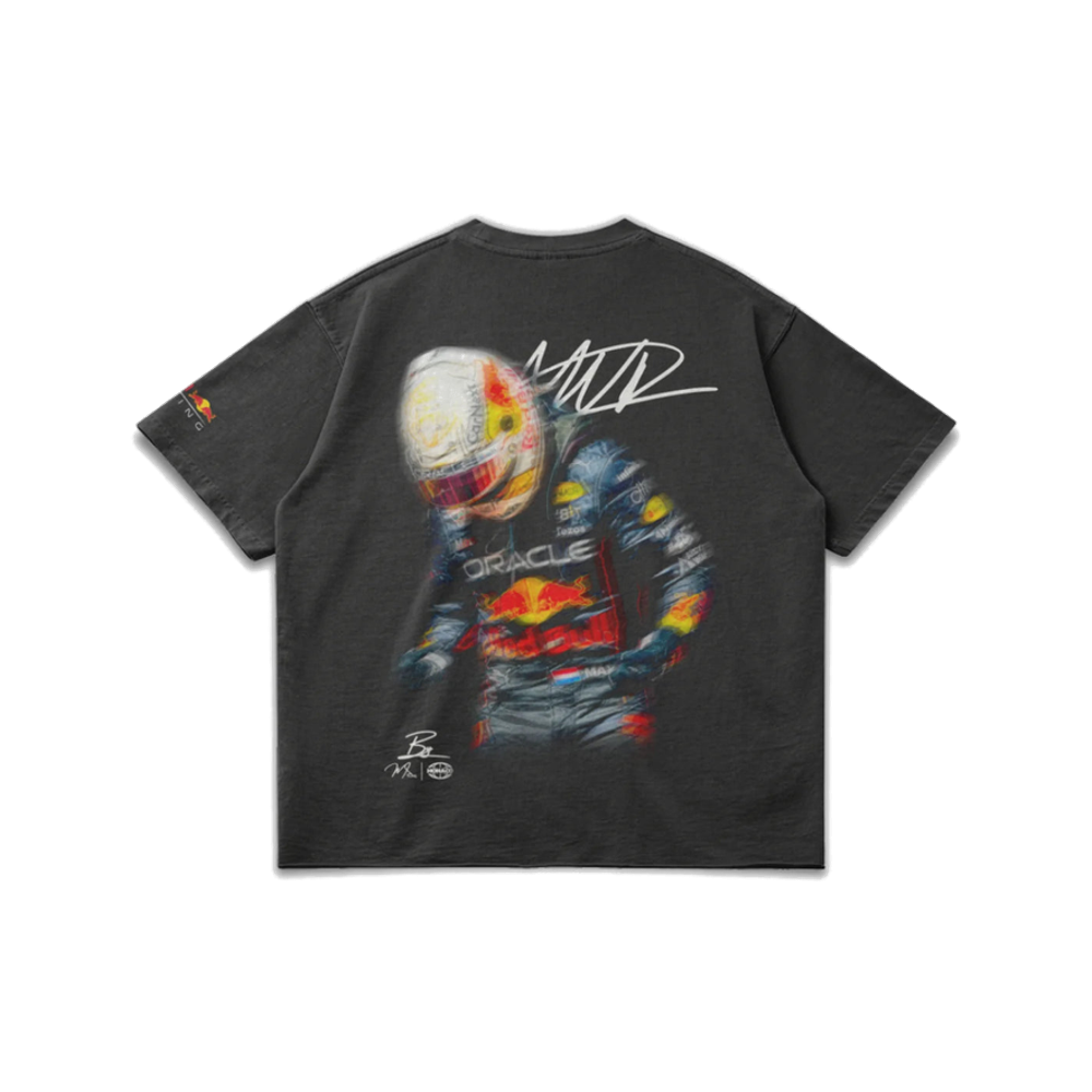 Monaco Social Club Verstappen Blur Racing Tee Dark Gray