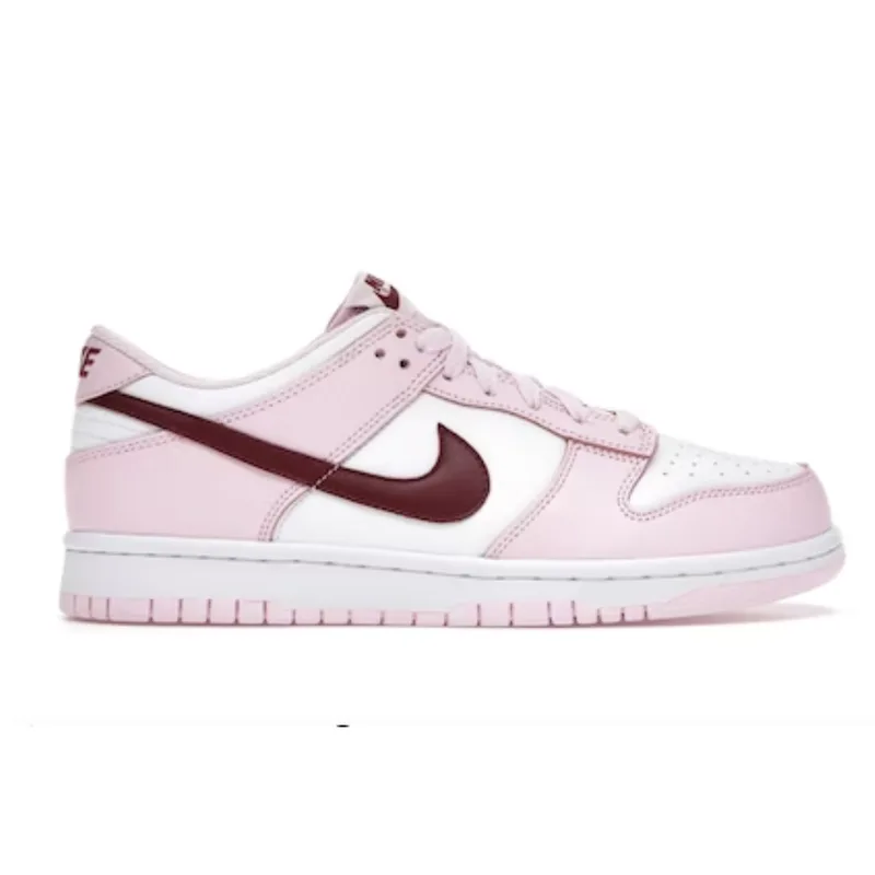 Nike Dunk Low Pink Foam Red White (GS)