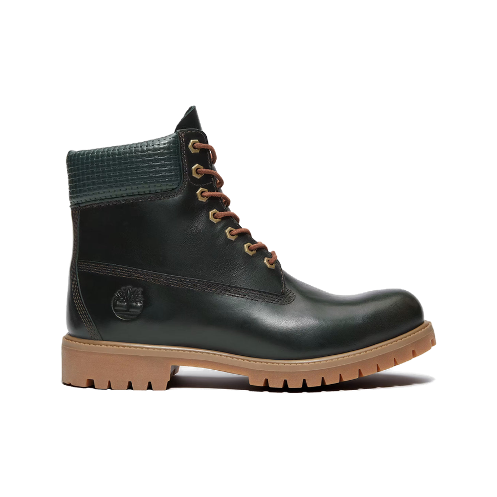 Timberland Emerald Woods 6-Inch Waterproof Boot Dark Green Full-Grain