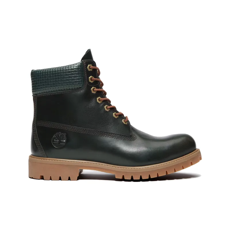 Timberland Emerald Woods 6-Inch Waterproof Boot Dark Green Full-Grain