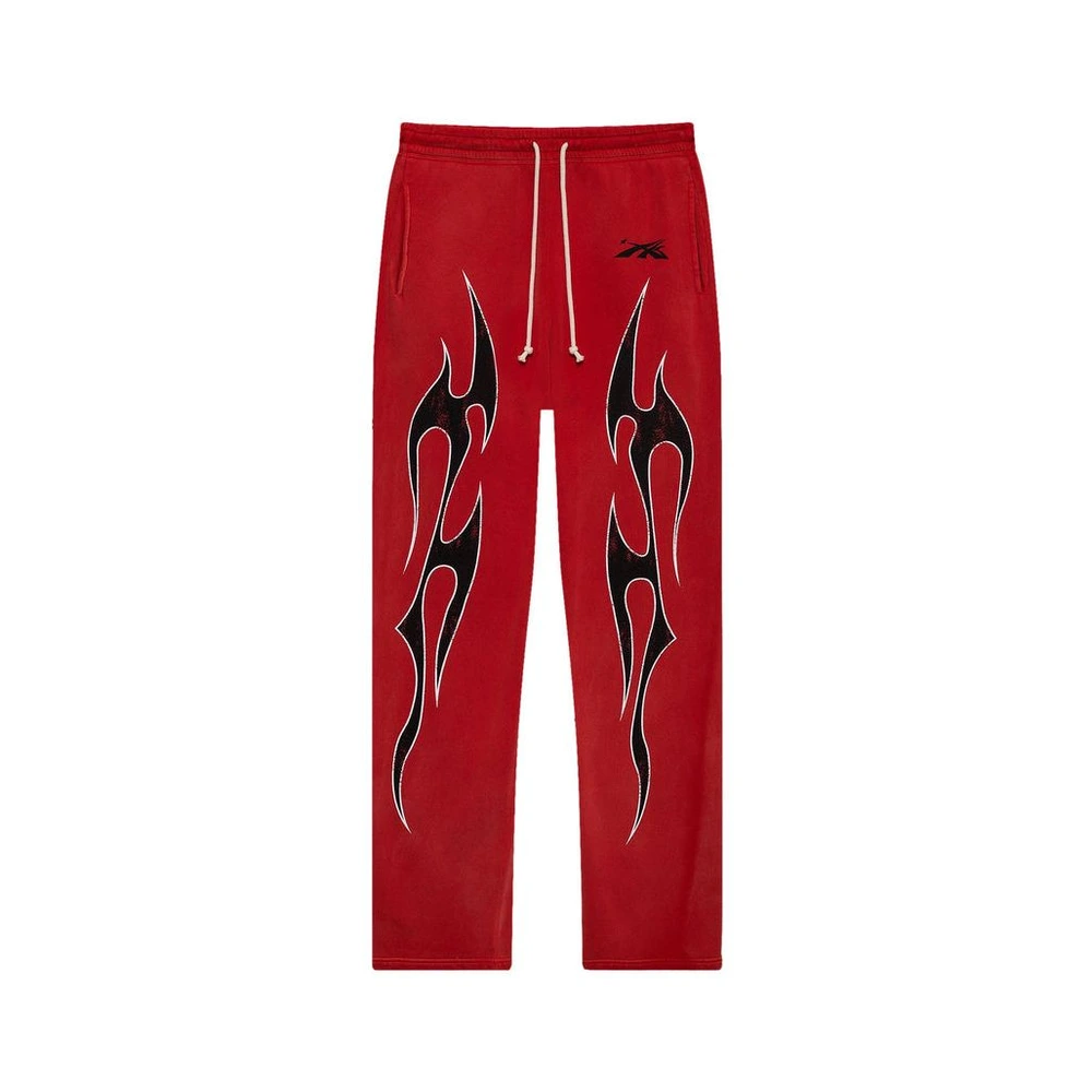 Hellstar Halloween Flame Sweatpants 'Red'