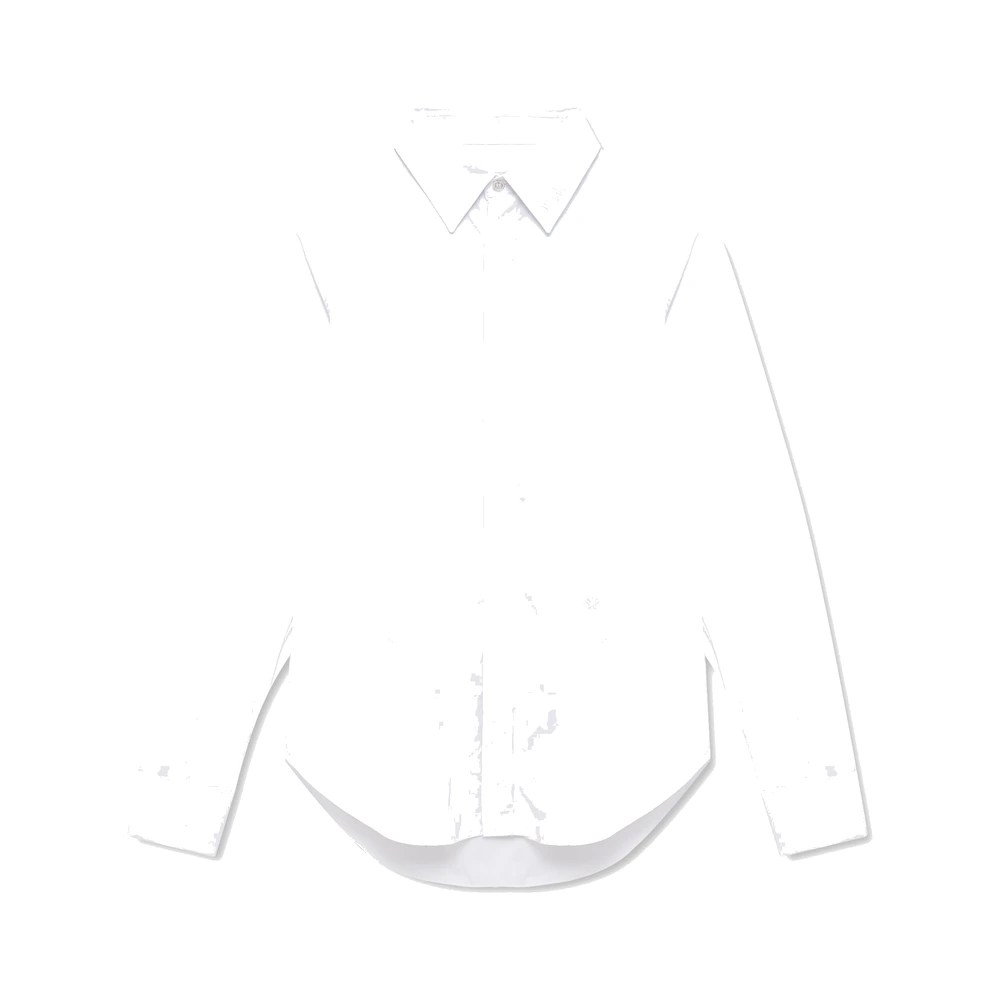 Rhude Papillon Poplin LS Suiting Shirt White