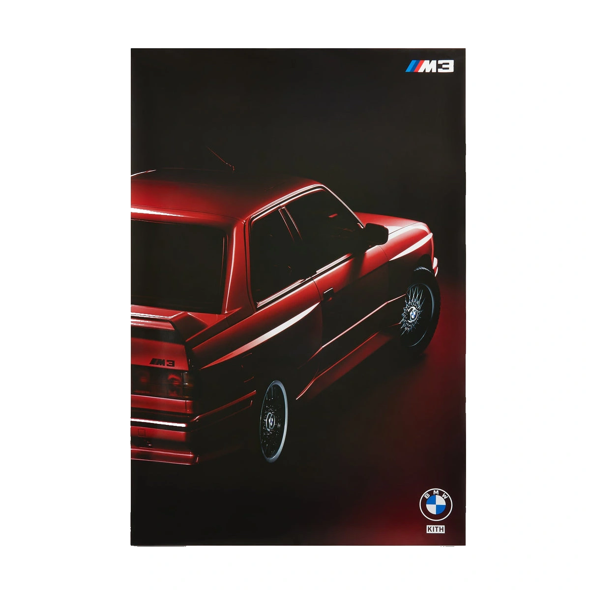 Kith for BMW 1989 E30 M3 Poster Multi