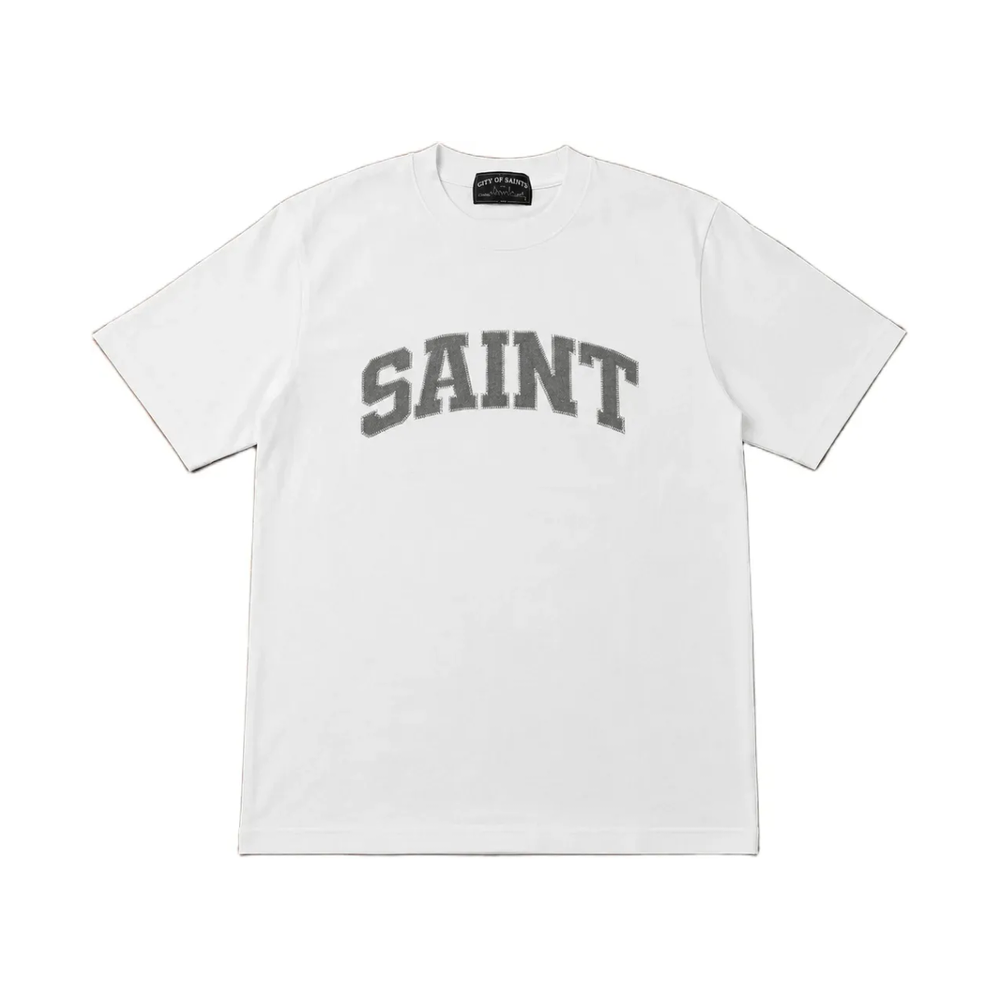 Saint T-Shirt Silver Cloud
