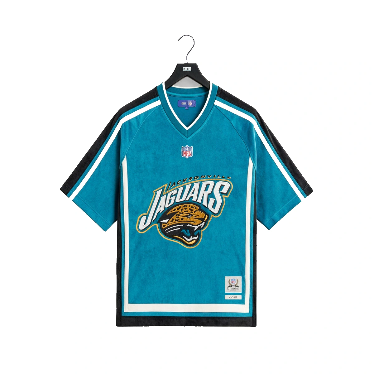 Kith & the NFL for the Jacksonville Jaguars Leon Shirt Opal