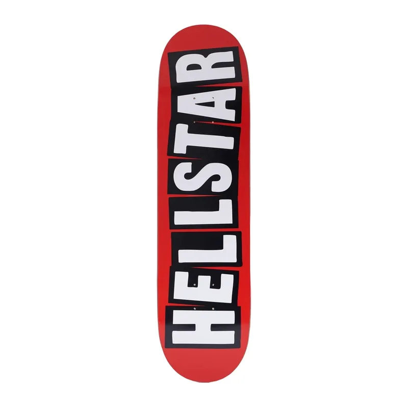 Hellstar Block Letter Skateboard Multi
