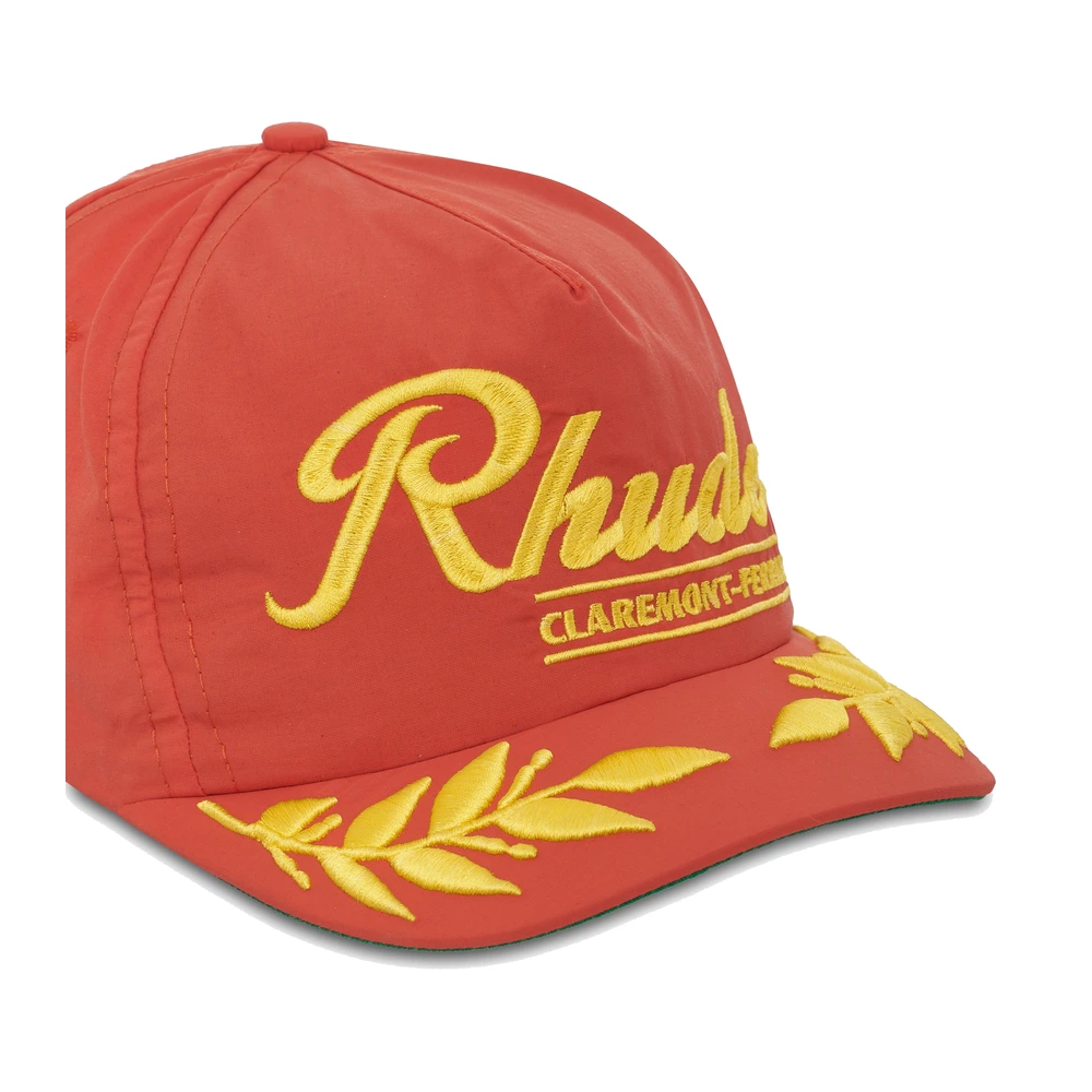 Rhude Clermont-Ferrand Souvenir Hat Bright Red / Yellow