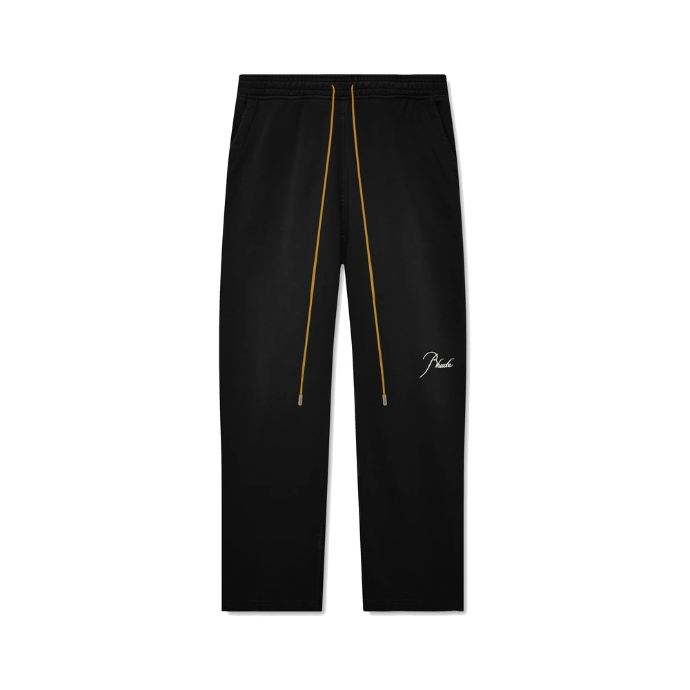 Rhude Classique Sweatpant Black (RHPF26SP03012-BLW)