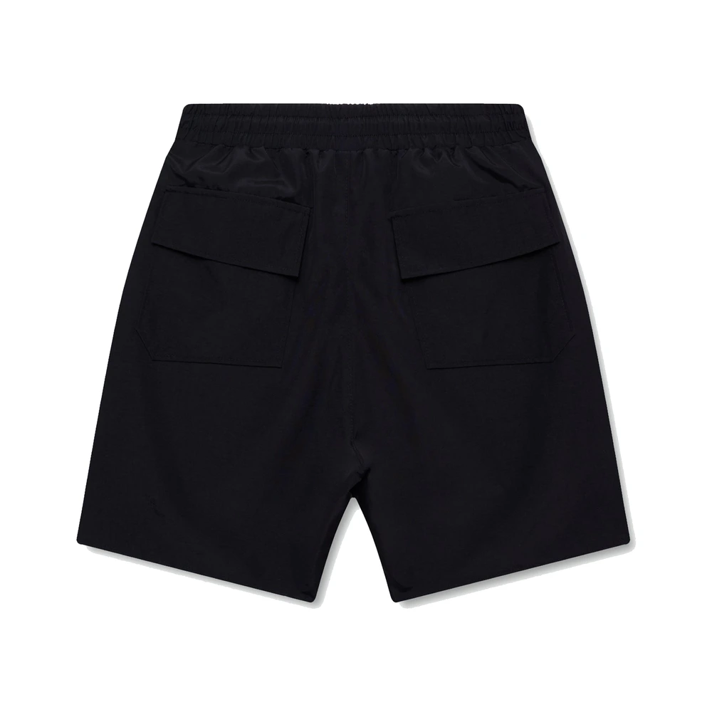 Rhude x Pirelli 1st Logo Shorts Black / White