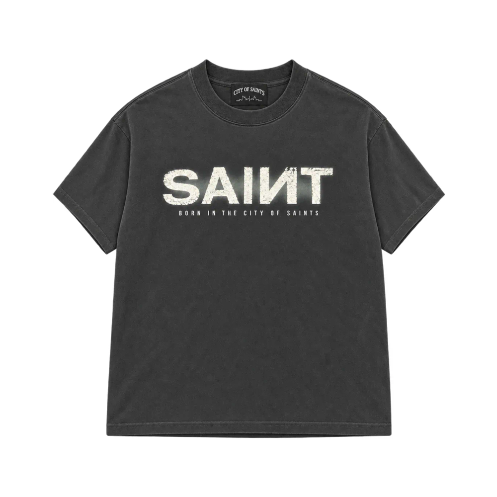 Saint Washed T-Shirt Smoke City