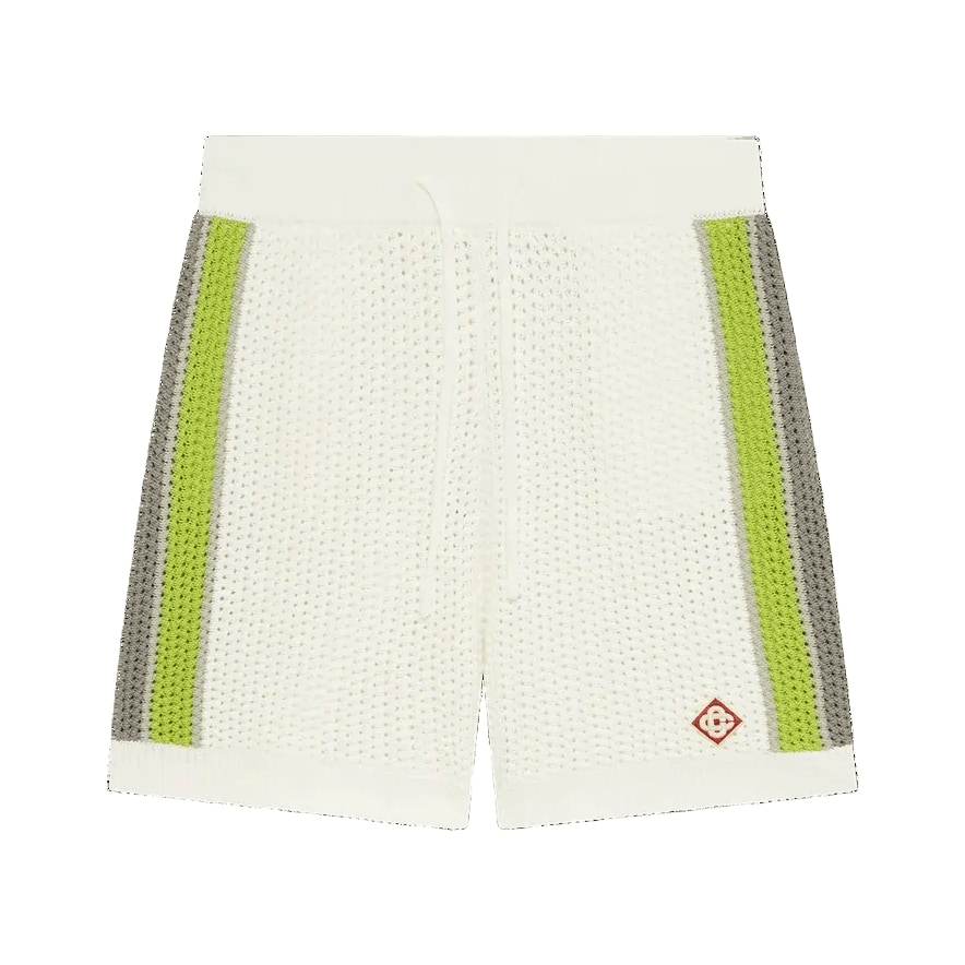 Casablanca Stripe Crochet Short
