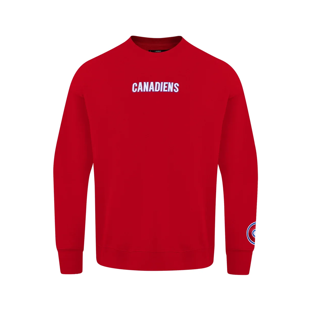 Pro Standard Montreal Canadians Crewneck Red
