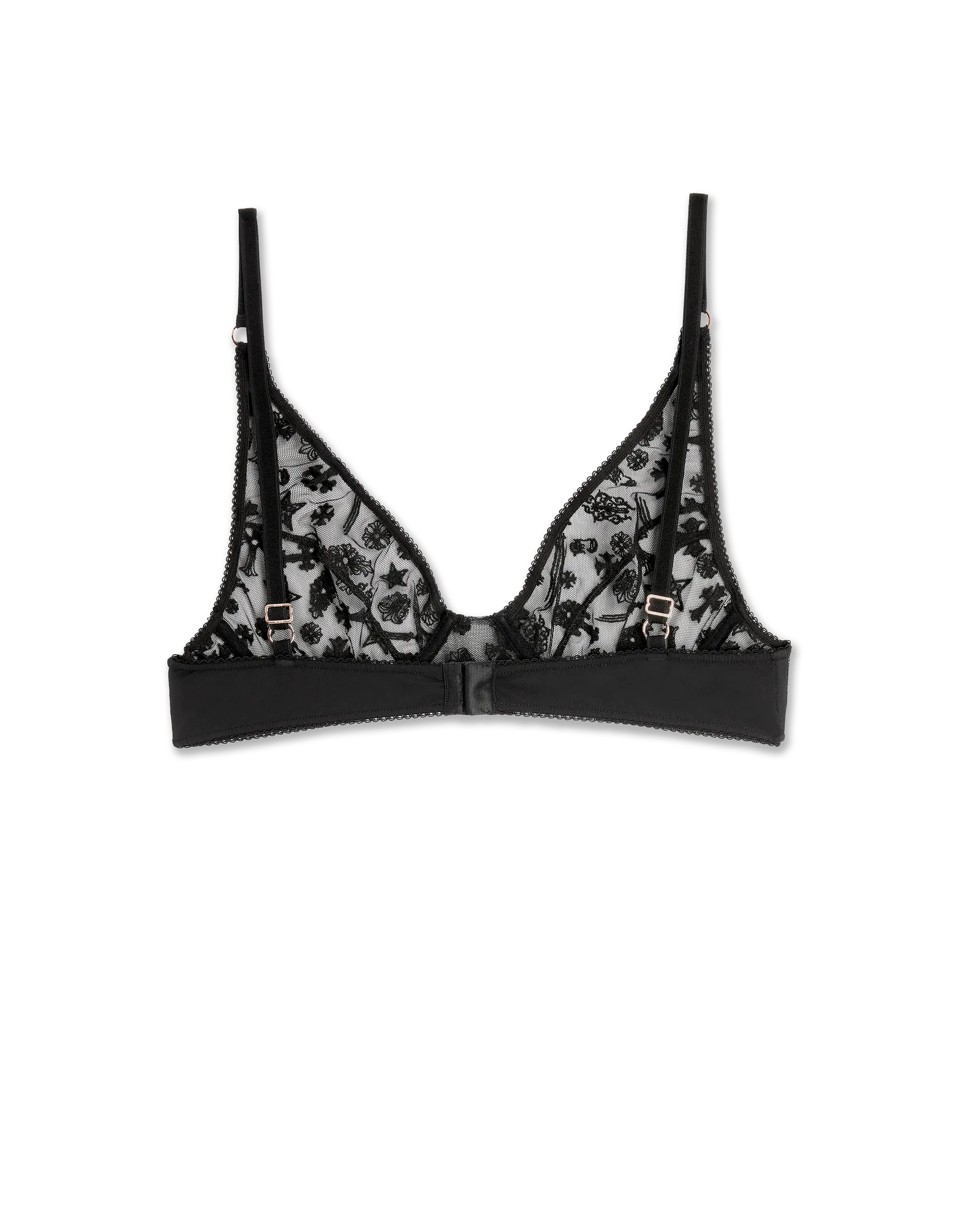 Chrome Hearts Lace Underwire Bra