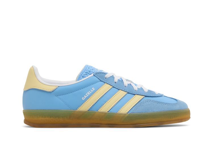 adidas Gazelle Indoor Blue Burst Yellow (Women's)