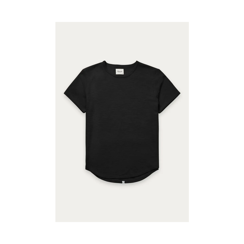 Kuwalla Tee Slub Hi Lo Tee Black