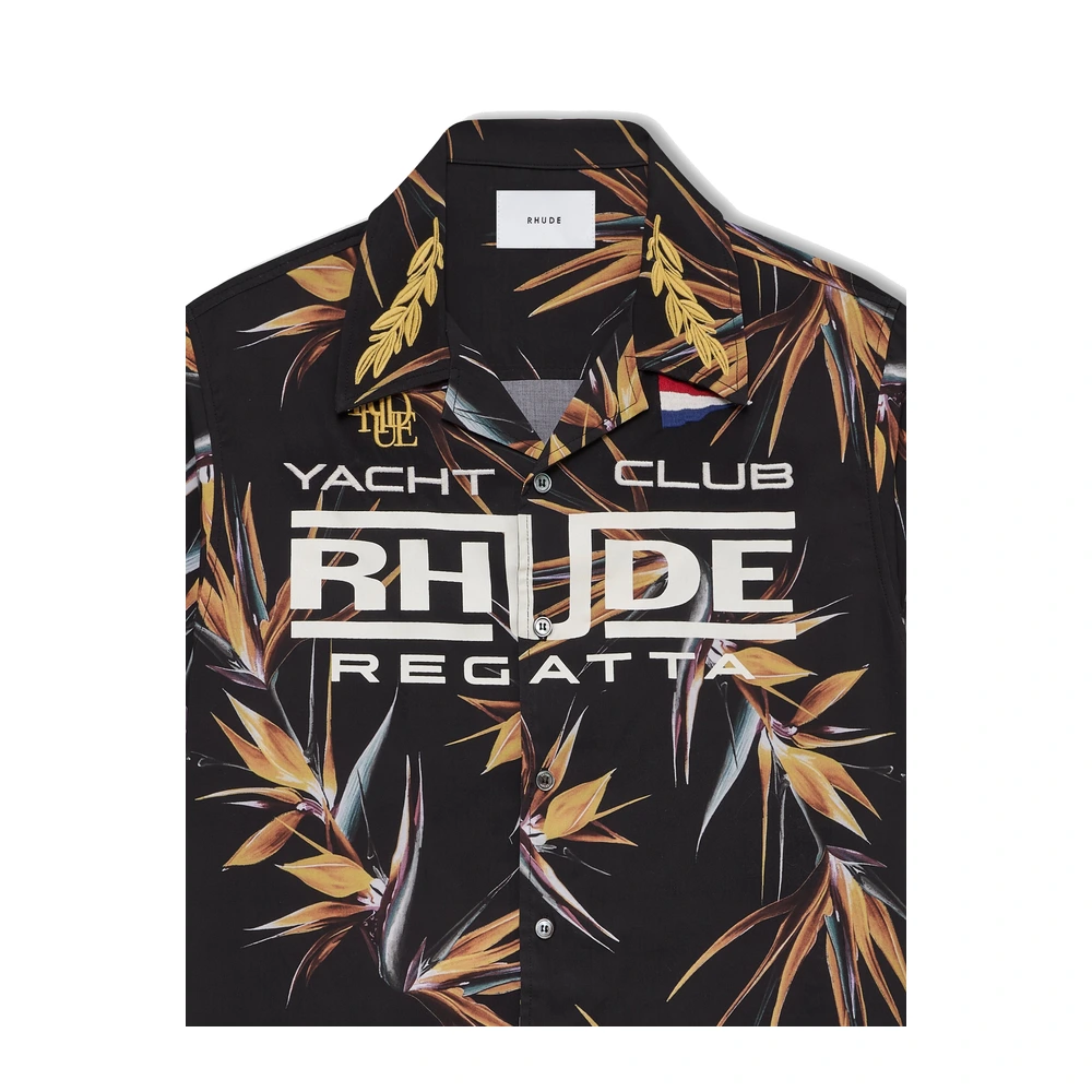Rhude Regatta Club Hawaiian Shirt Multi