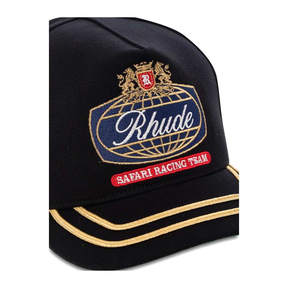 Rhude Safari Crest Hat Black / Navy