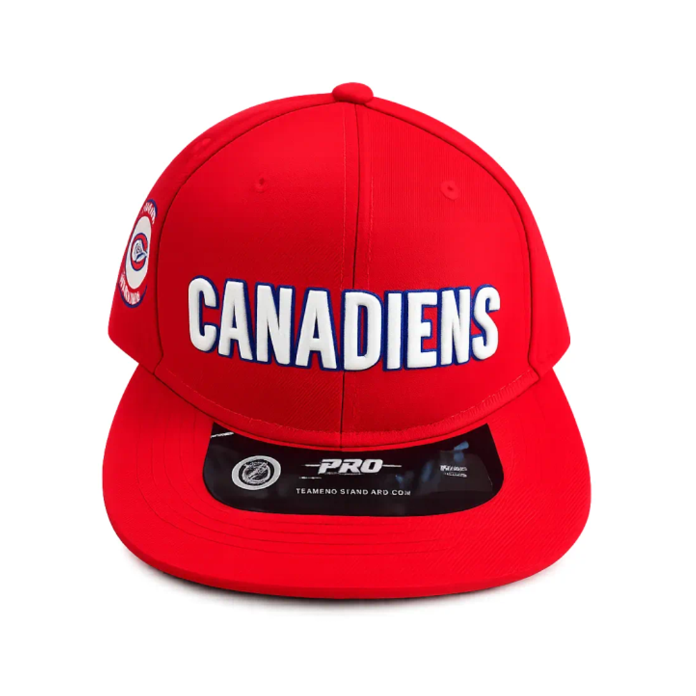 Pro Standard Montreal Canadians Snap-Back Cap Red