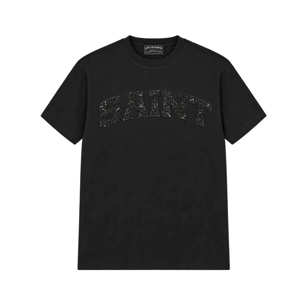 Saint Heavyweight Onyx Crystal T-Shirt