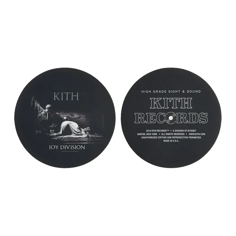 Kith Records for Joy Division Set of 2 Slip Mats Multi