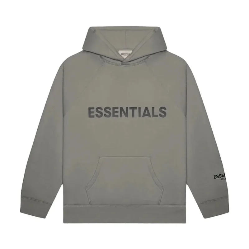 Fear of God Essentials Pullover Hoodie Gray Flannel/Charcoal