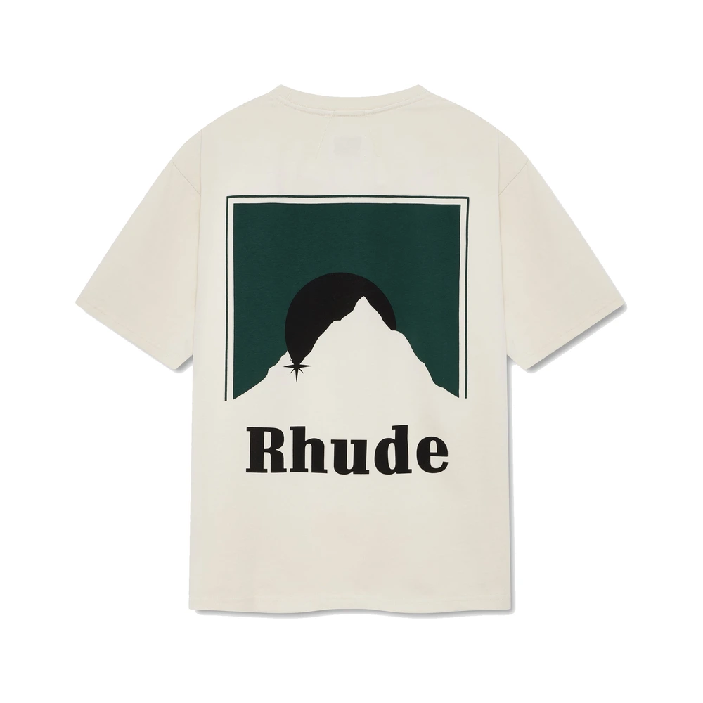 Rhude Moonlight Tee Vintage White / Green