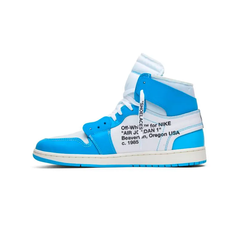 Jordan 1 Retro High Off-White University Blue