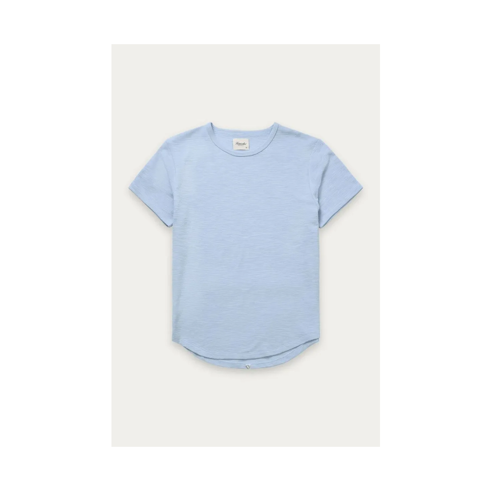 Kuwalla Tee Slub Hi Lo Tee Blue Light Blue
