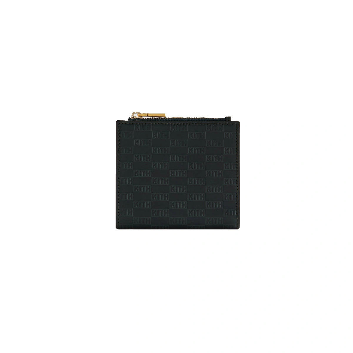 Kith Monogram Leather Snap Wallet Equestrian