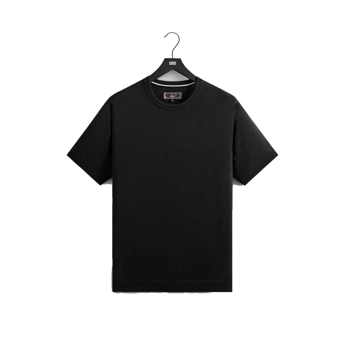 Kith Super Fine Viscose Knit Carrington Tee Black