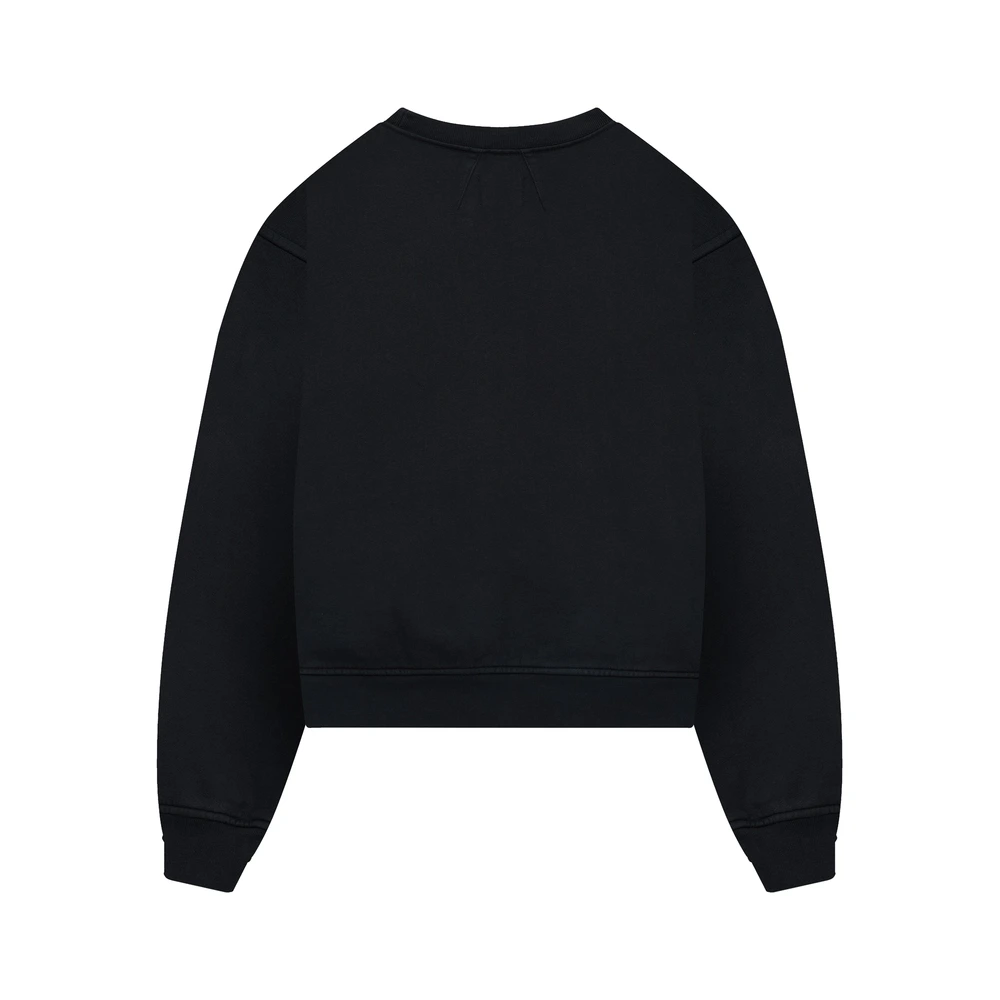 Rhude Banner Crewneck Vintage Black
