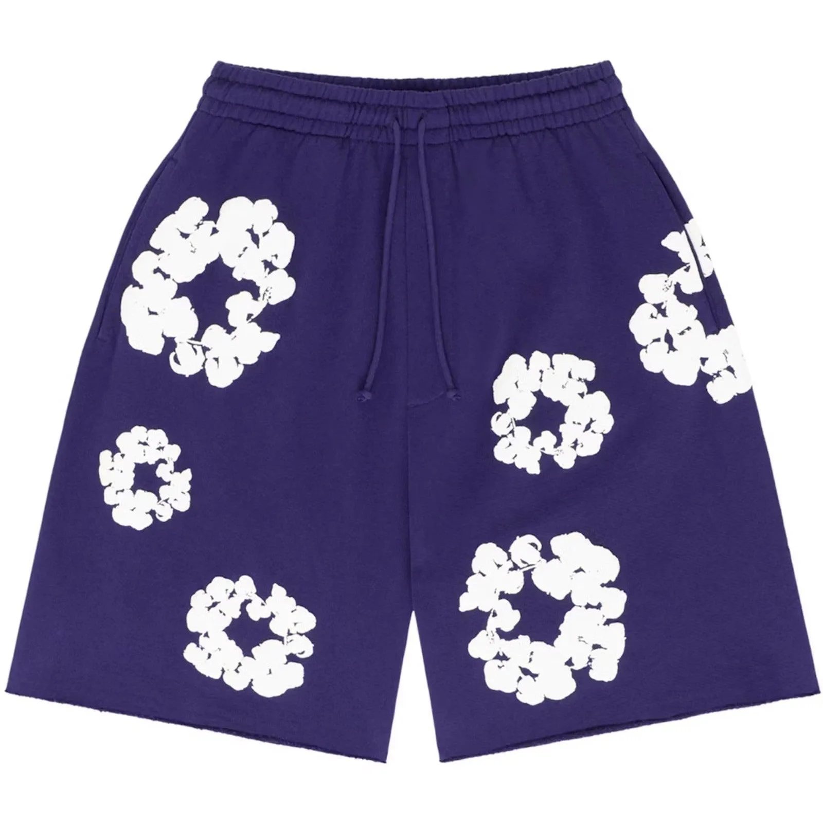 Denim Tears à motif couronne de coton Short Violet