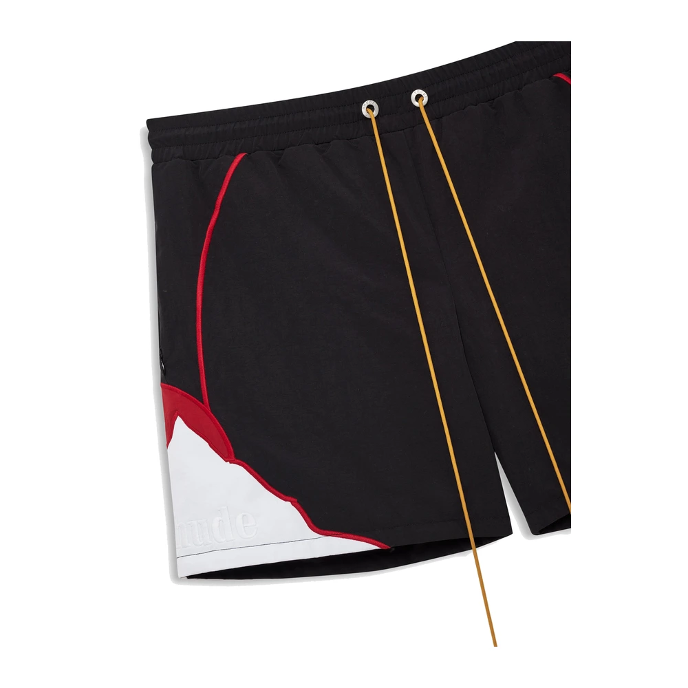 Rhude Moonlight Pista Short Black / Red / White