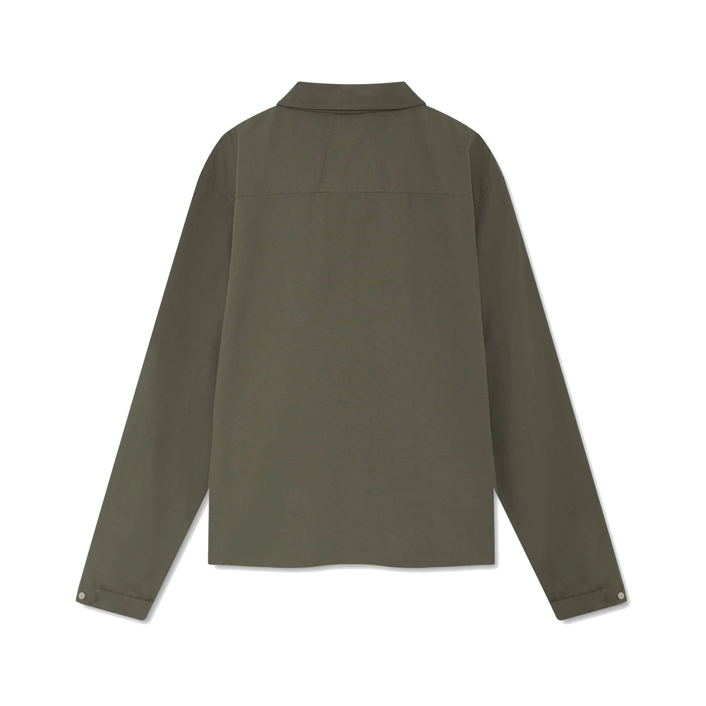 Rhude Logo Coaches Jacket Taupe