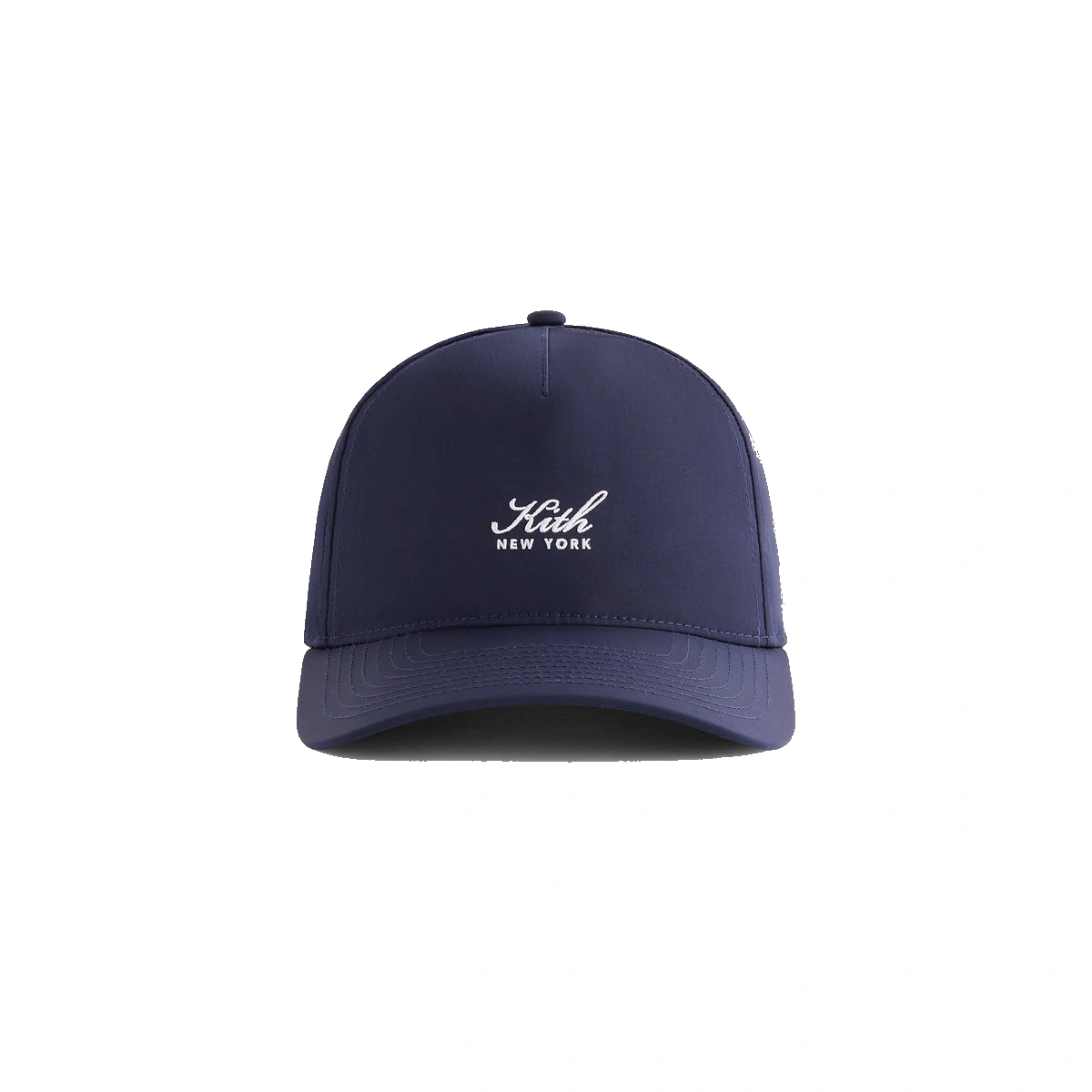 Kith Script Wrinkle Nylon Bay Low Pinch Crown Snapback Nocturnal