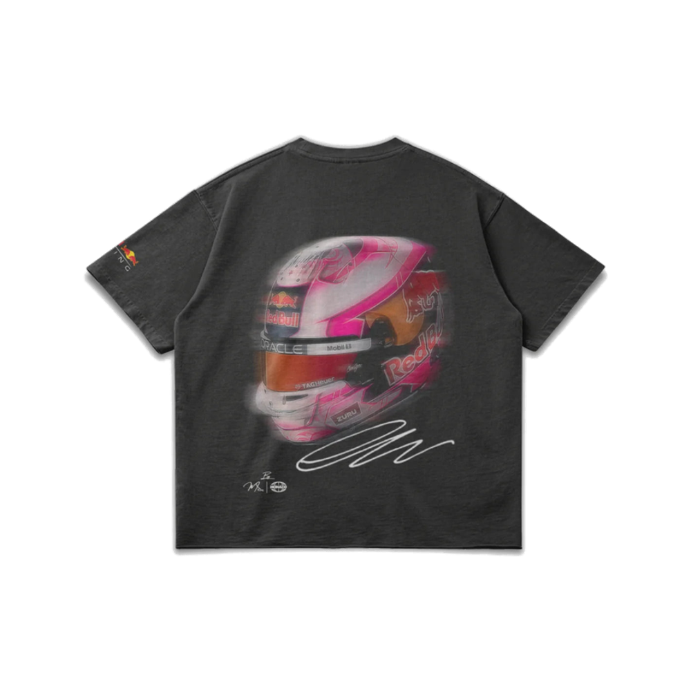 Monaco Social Club Liam Lawson Racing Tee Dark Gray