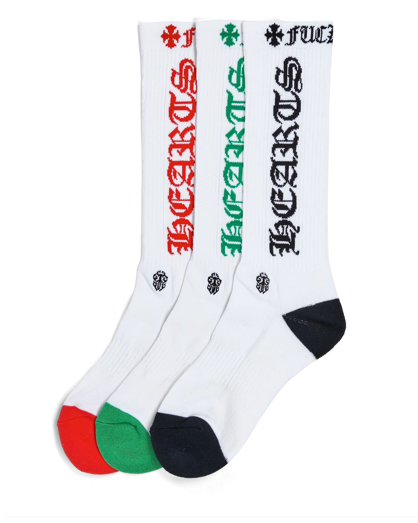 Chrome Hearts CH Logo Socks White