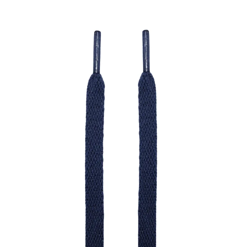 Kulture Klash Navy Blue Jordan Flat Shoelaces