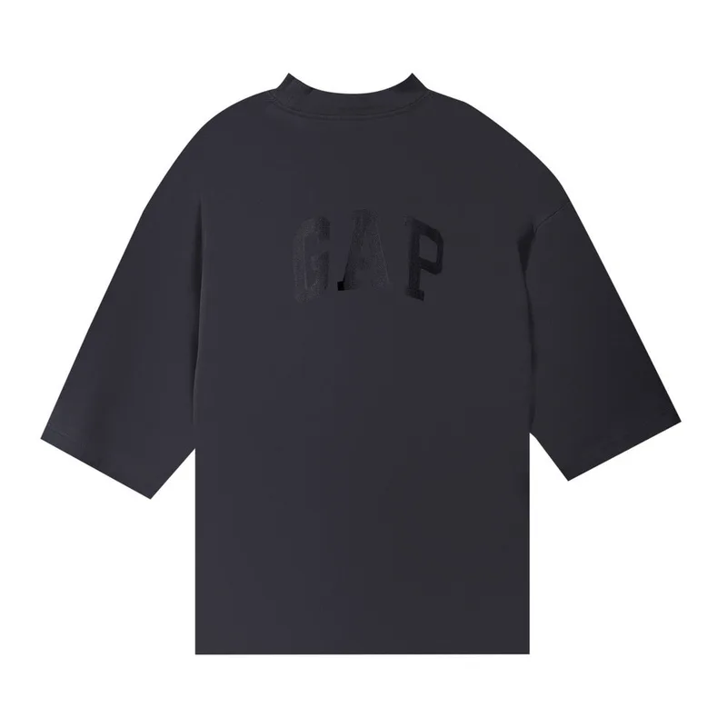 Yeezy Gap Engineered by Balenciaga Dove 3/4 Sleeve Tee Black