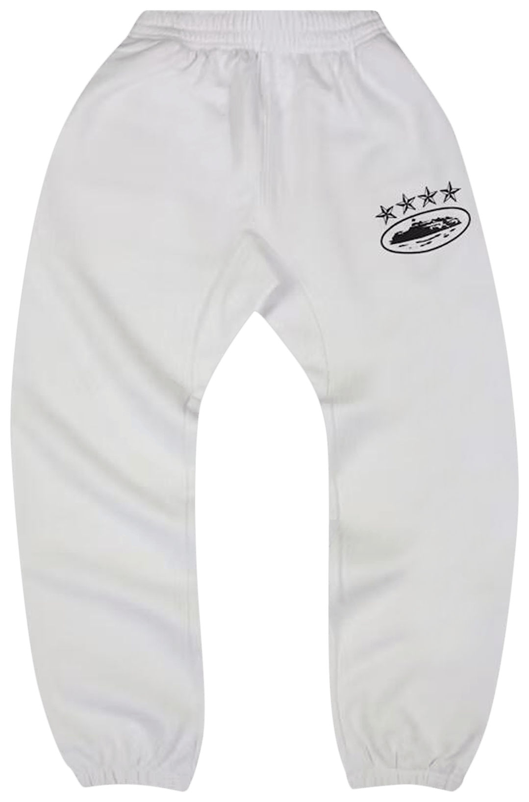Corteiz 4Starz Alcatraz Sweatpants White
