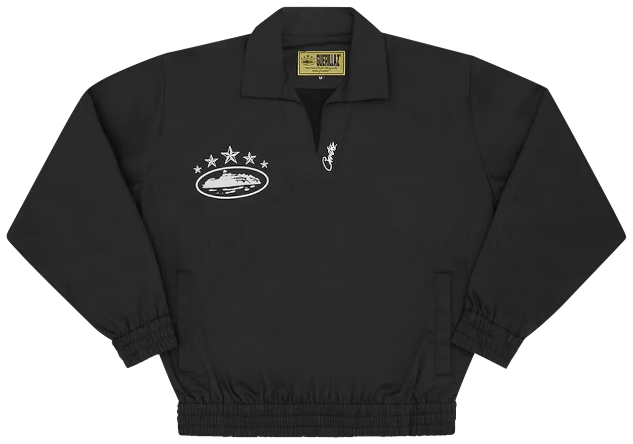 Corteiz 5 Starz Special Edition Guerillaz Drilltop Black