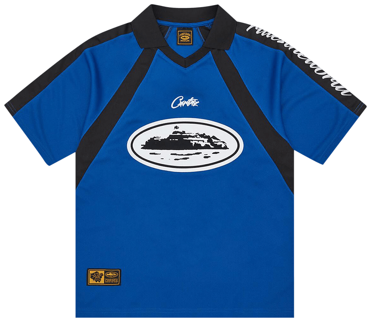 Corteiz Alcatraz Football Jersey Blue