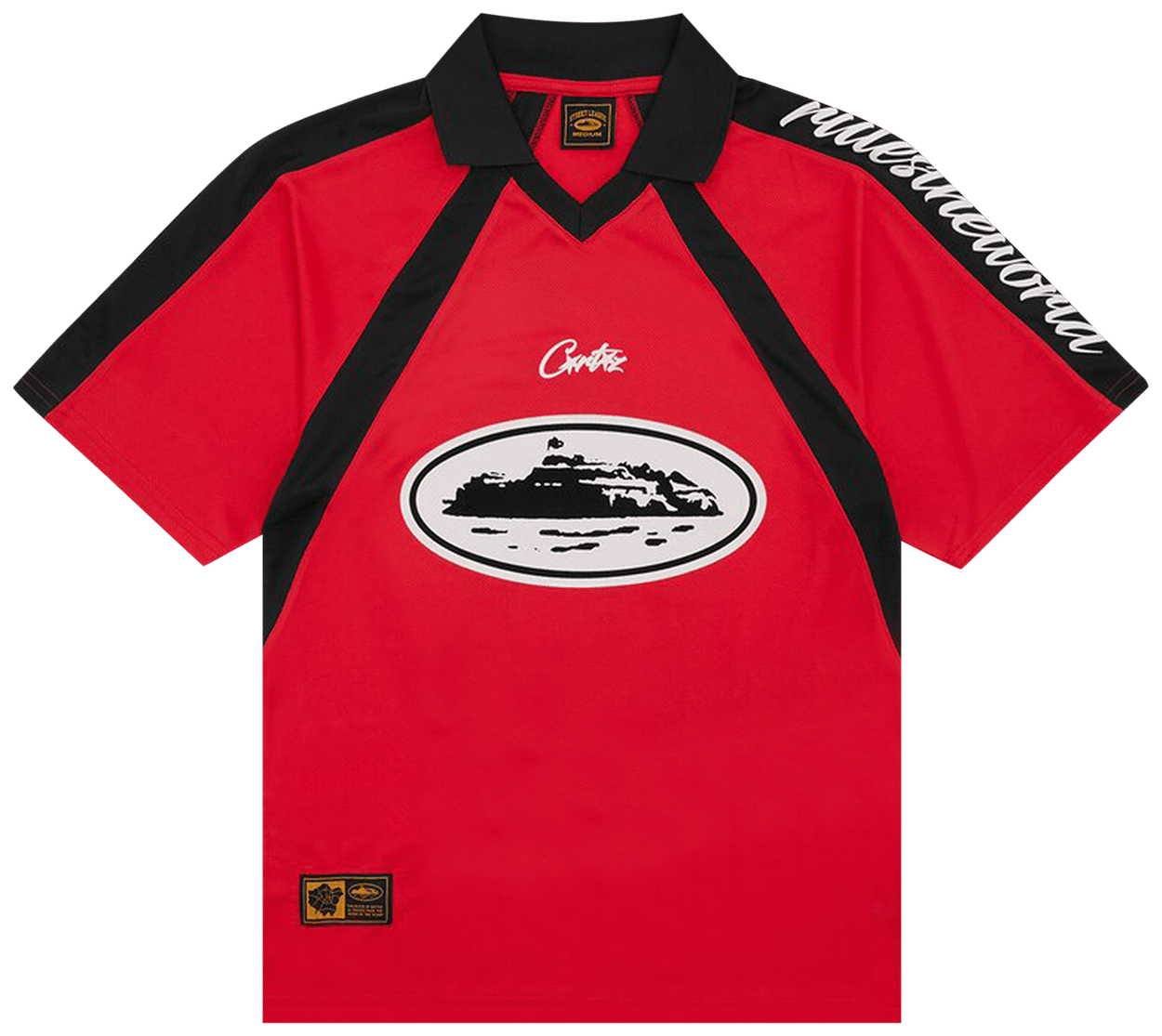 Corteiz Alcatraz Football Jersey Red