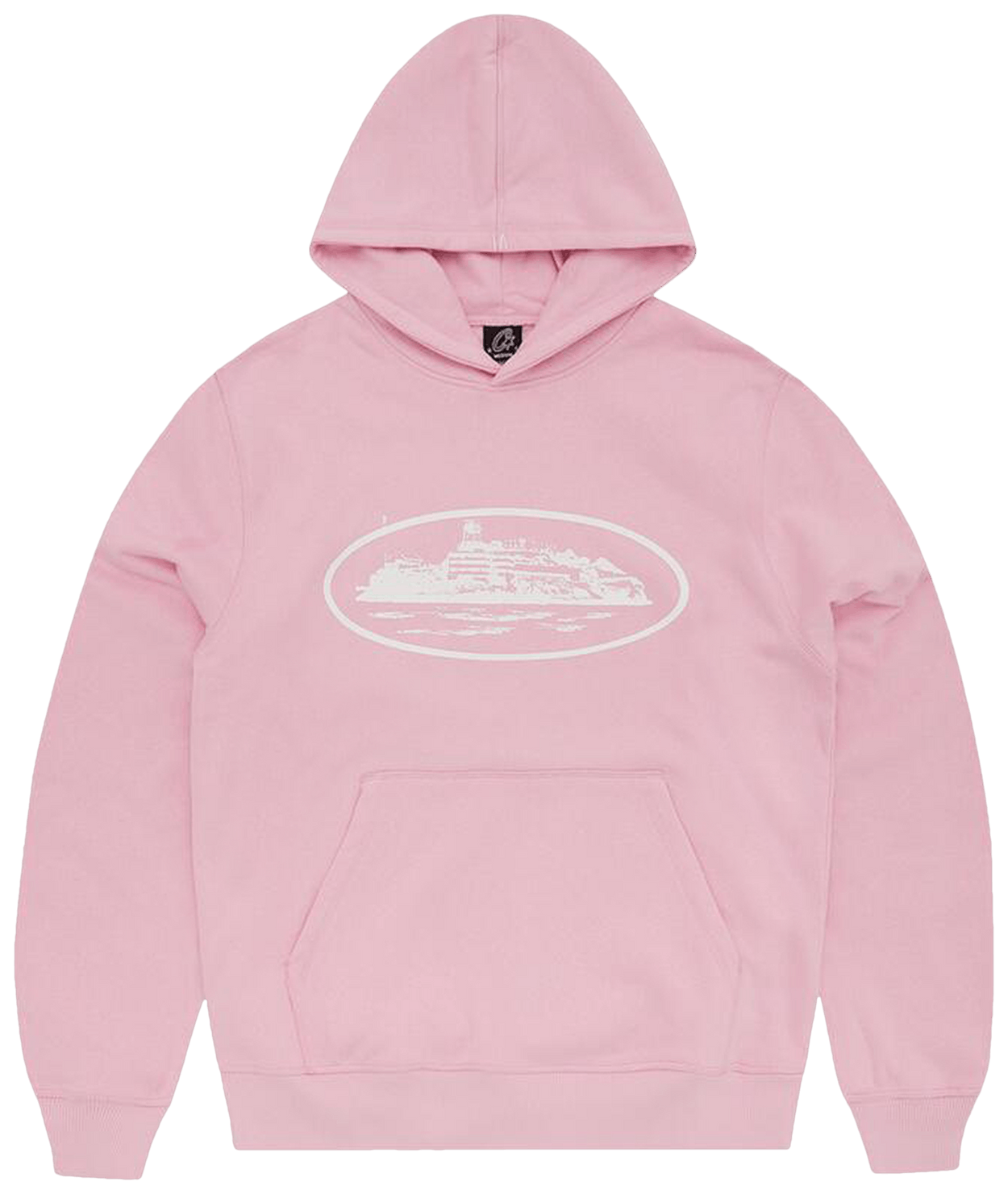 Corteiz Alcatraz Hoodie Pink