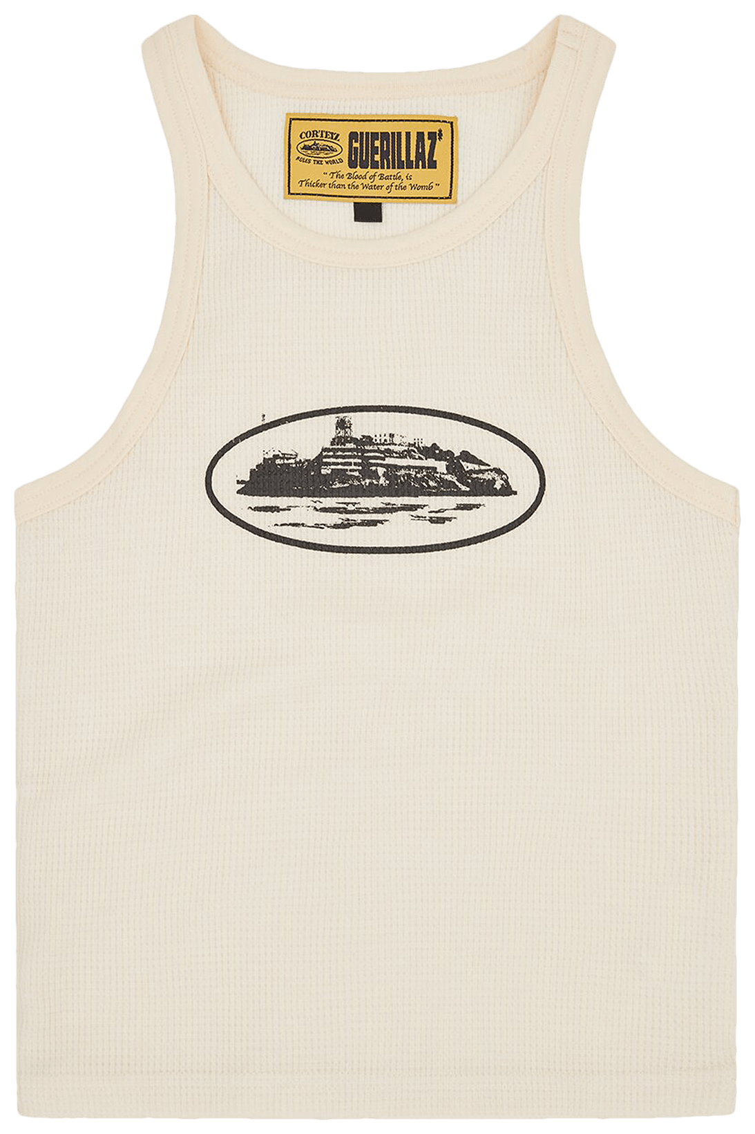 Corteiz Alcatraz Tank Top Cream