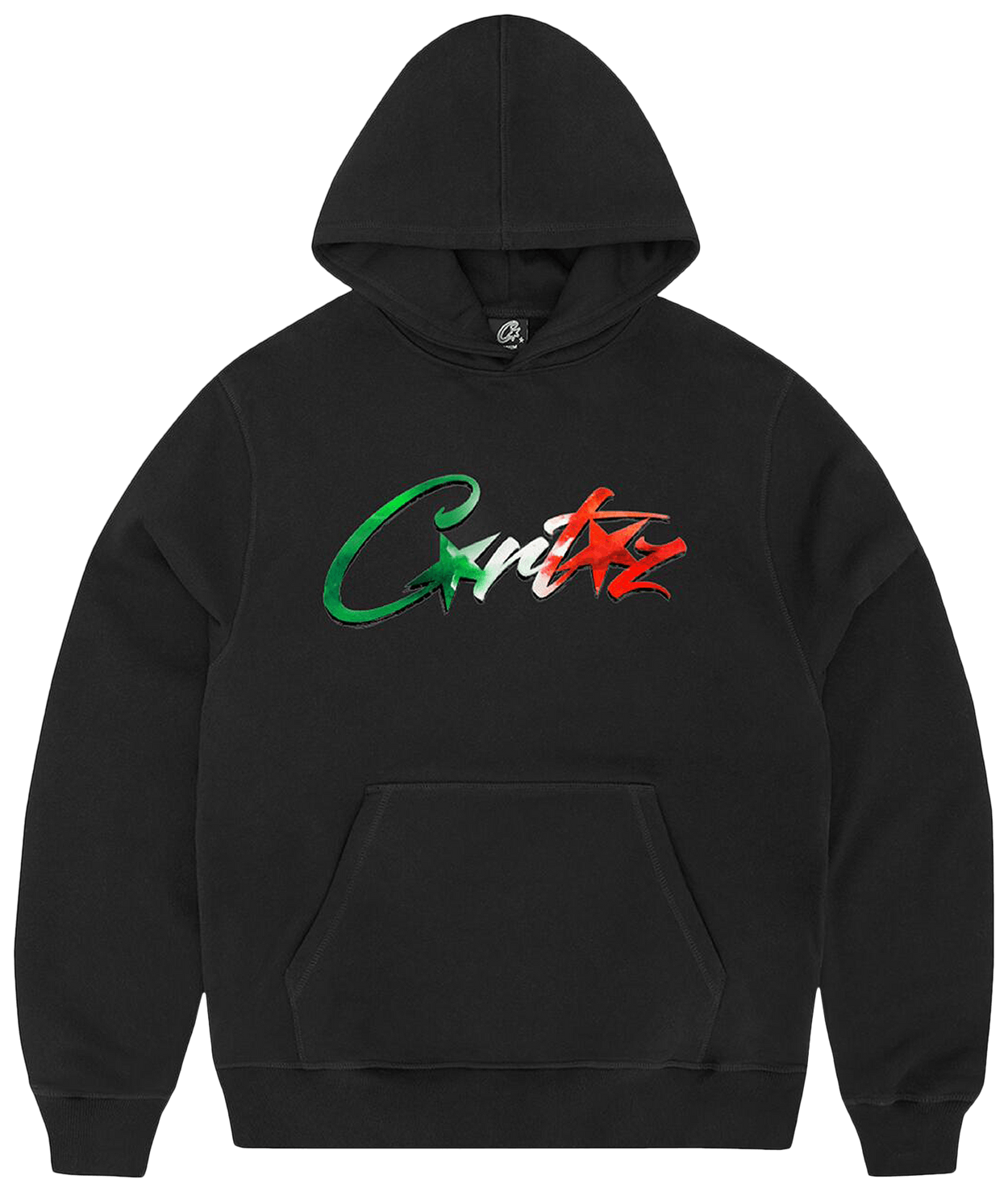 Corteiz Allstarz Italia Hoodie Black