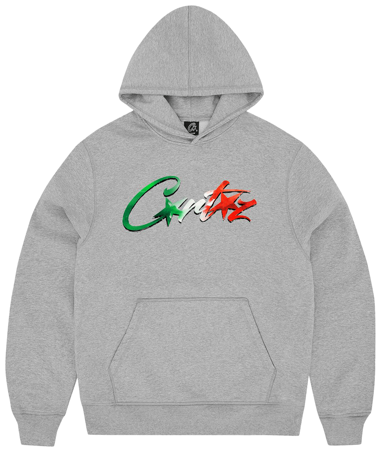 Corteiz Allstarz Italia Hoodie Grey