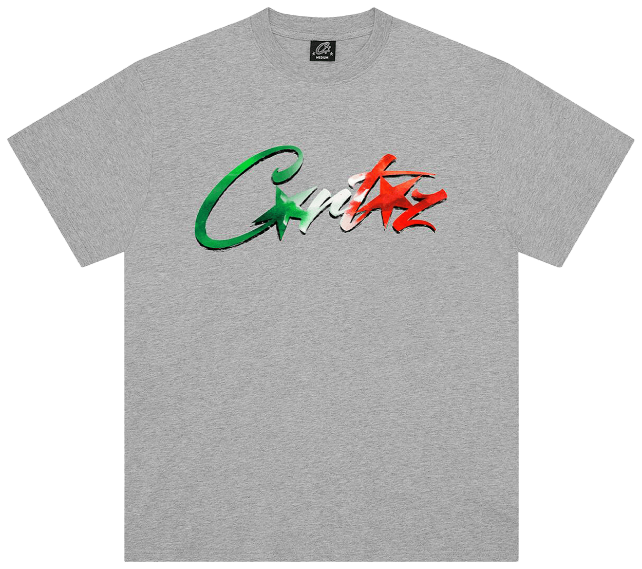 Corteiz Allstarz Italia Tee Grey