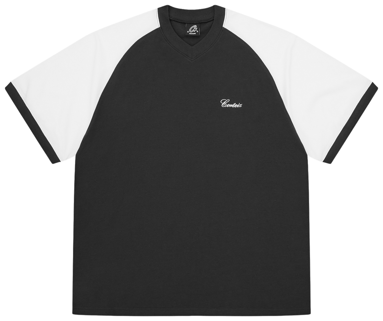Corteiz Americana Raglan Top Black