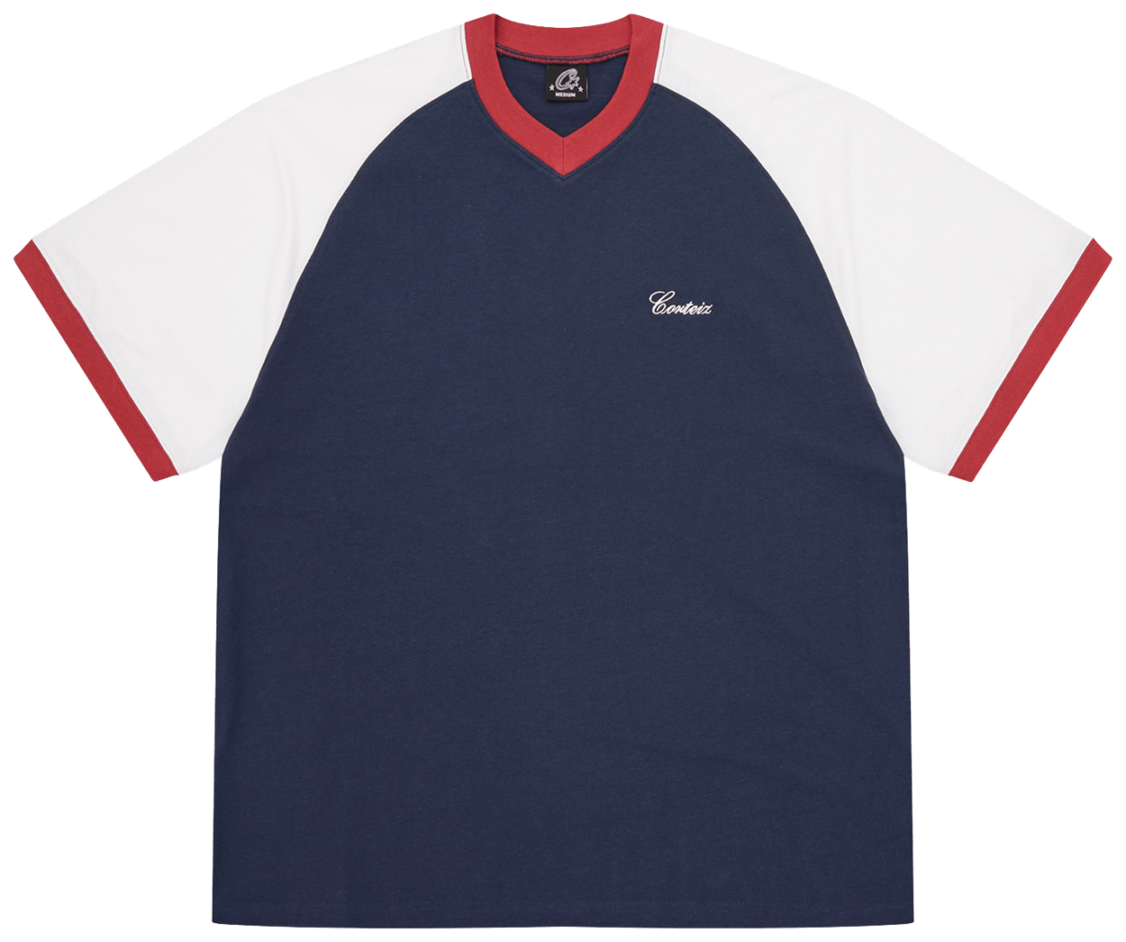 Corteiz Americana Raglan Top Navy